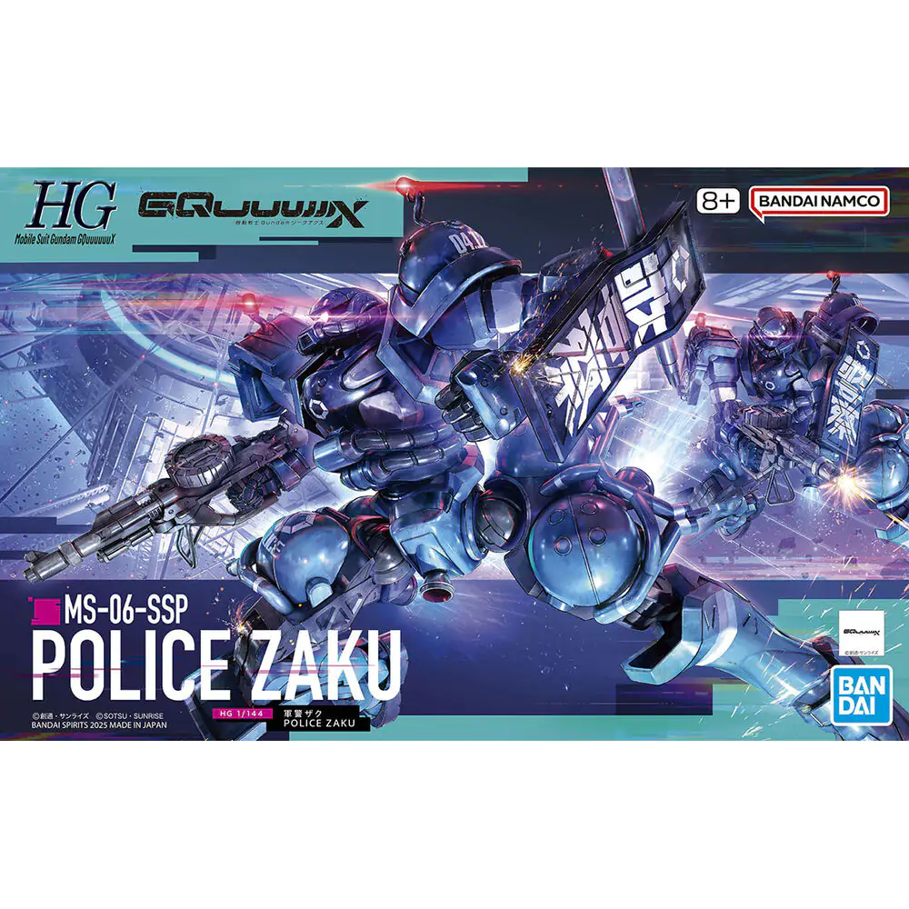 Mobile Suit Gundam GQuuuuuuX Police Zaku figura fotografija proizvoda