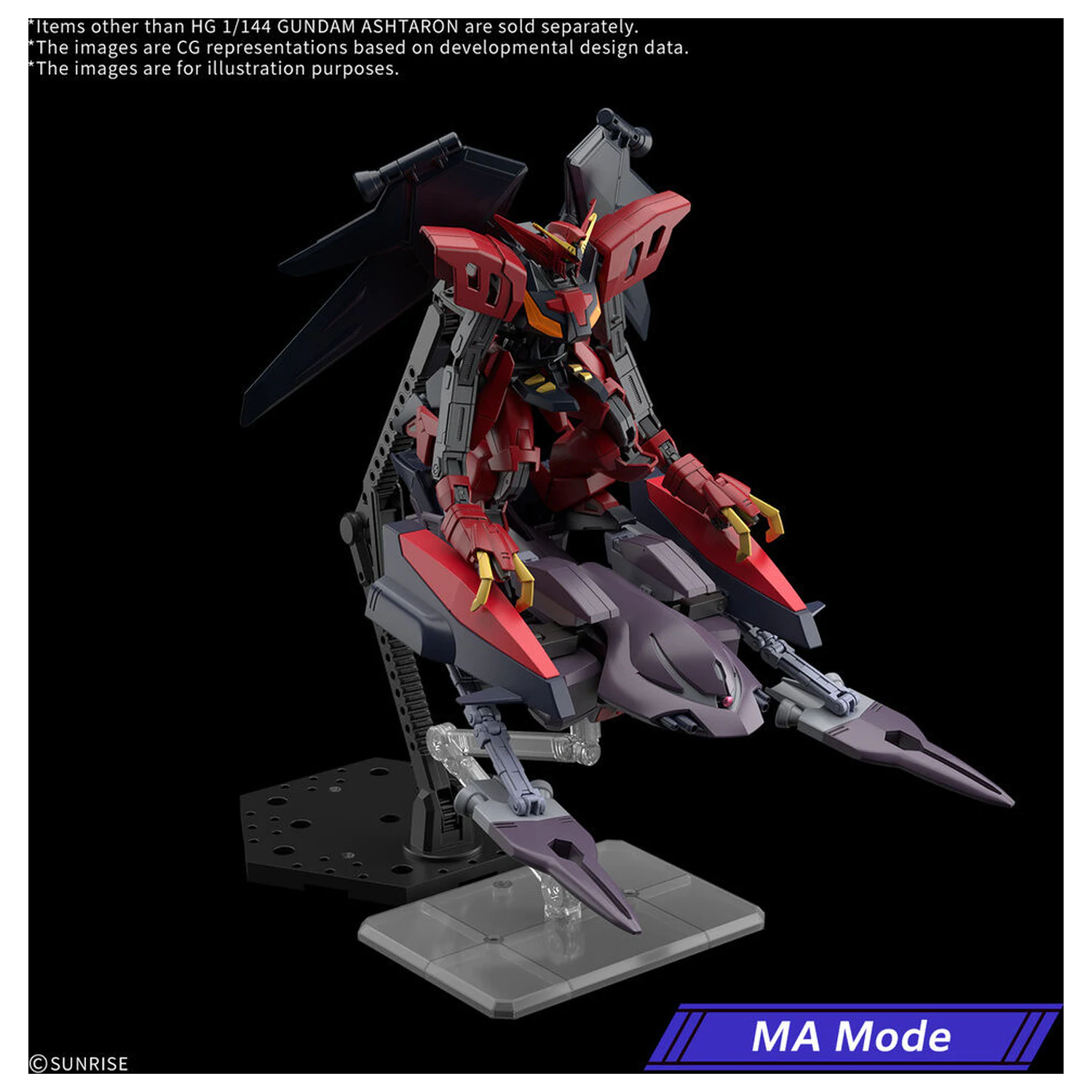 Mobile Suit Gundam - Gundam Ashtaron HG 1/144 komplet modela fotografija proizvoda