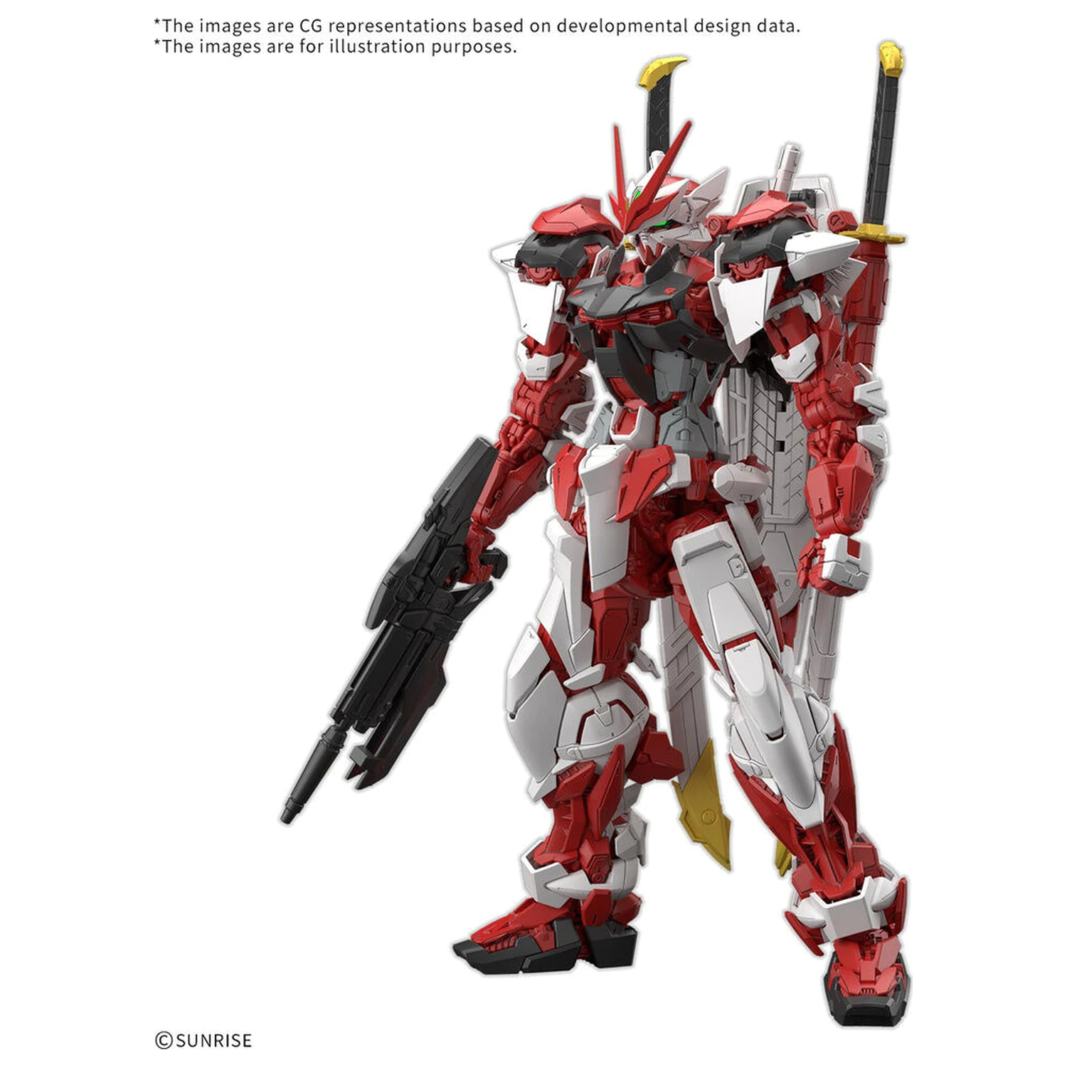 Mobile Suit Gundam - Gundam Liberty Astray Red Frame MG komplet modela 1/100 fotografija proizvoda
