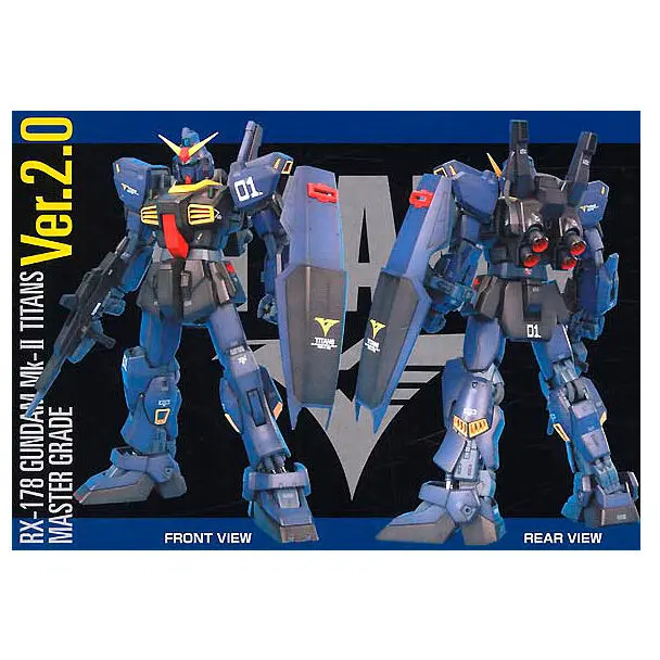 Mobile Suit Gundam Gundam MK-II Titans Ver. 2.0 Model Kit figura 18 cm fotografija proizvoda