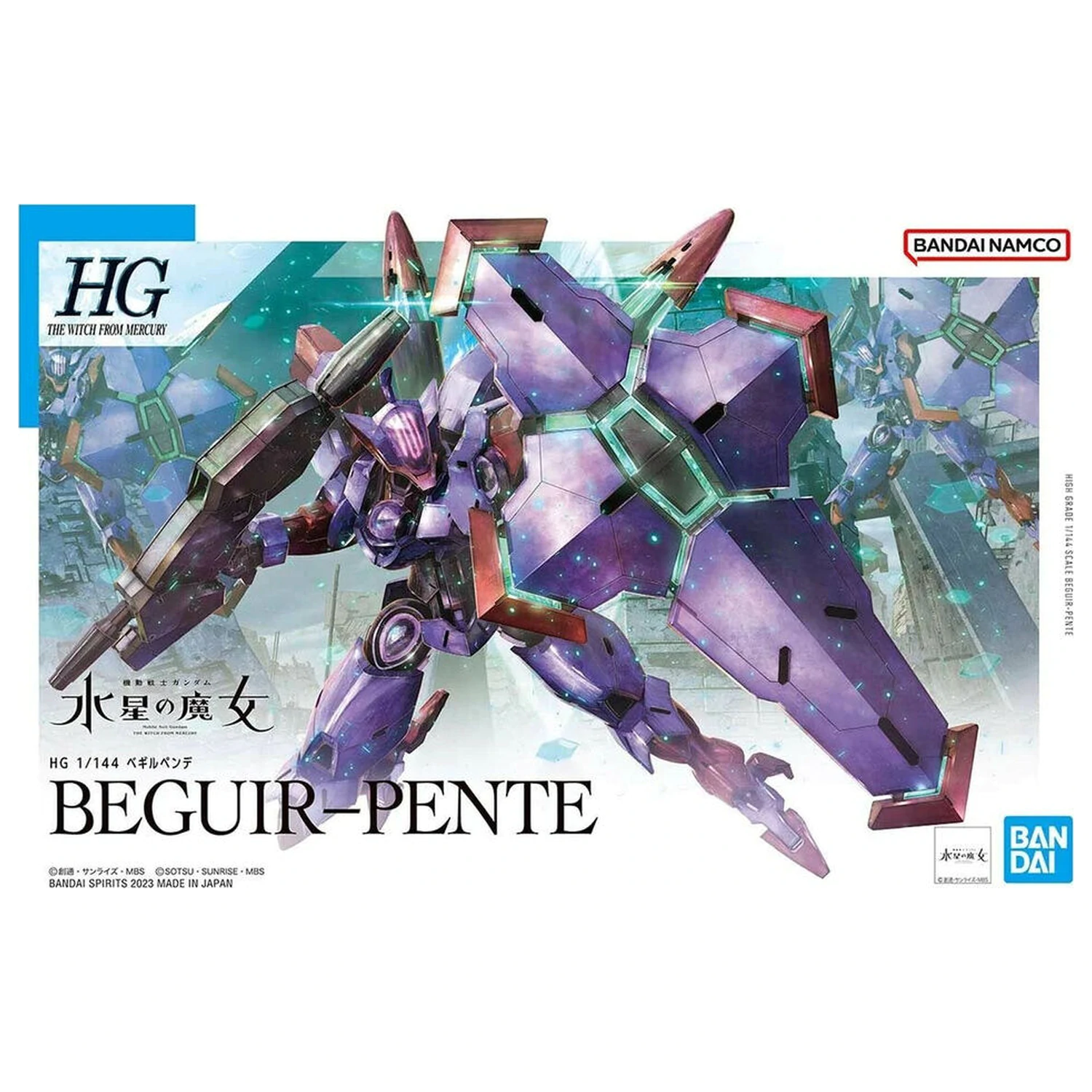 Mobile Suit Gundam HG 1/144 CEK-077 Beguir-Pente komplet modela figure fotografija proizvoda