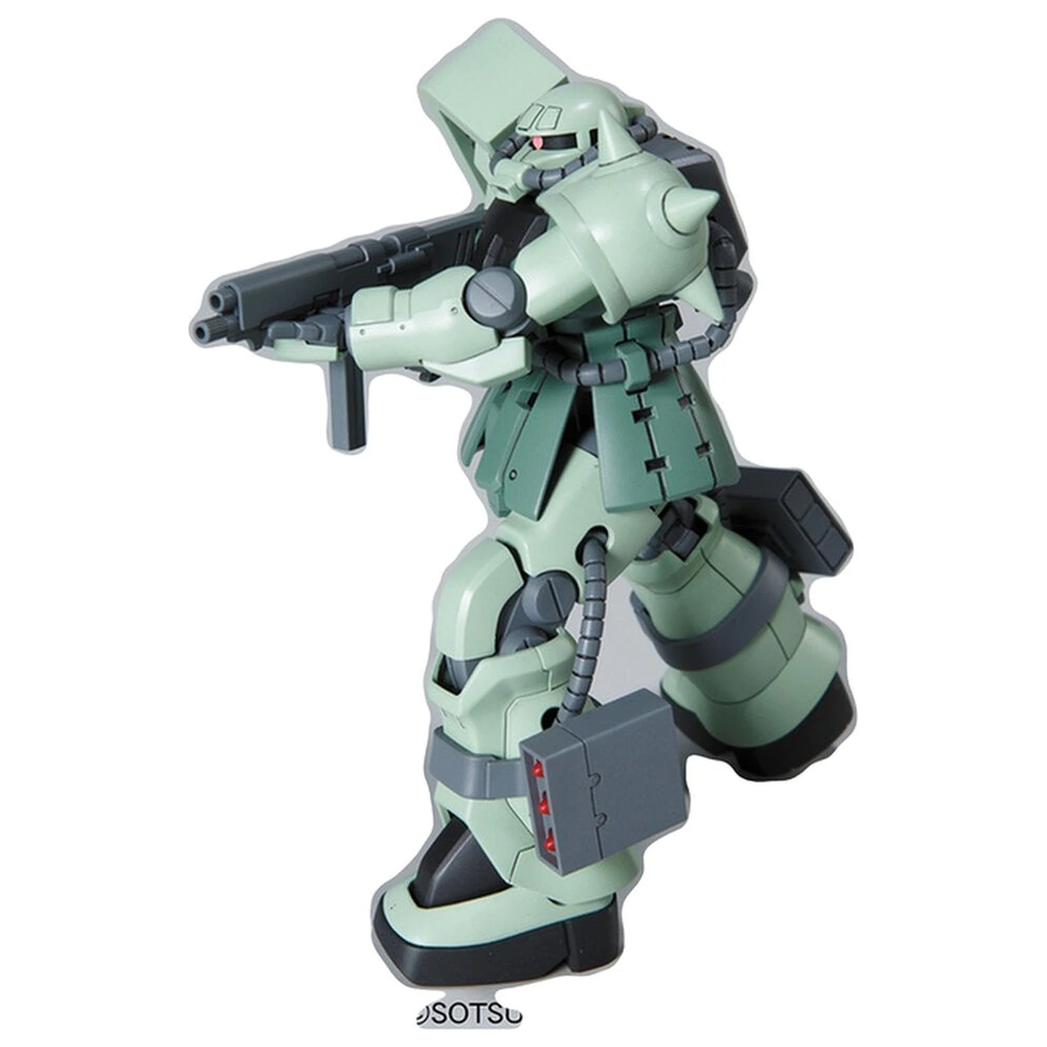 Mobile Suit Gundam HGUC 1/144 MS-06F-2 F2-ZAKU Zeon Type komplet modela fotografija proizvoda