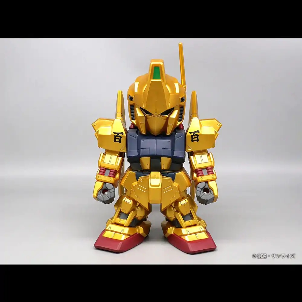 Mobile Suit Gundam Jumbo Sofbi Vinyl figura Hyakushiki Gold Ver. 30 cm fotografija proizvoda