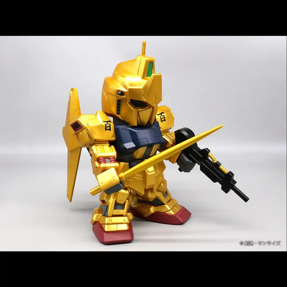 Mobile Suit Gundam Jumbo Sofbi Vinyl figura Hyakushiki Gold Ver. 30 cm fotografija proizvoda