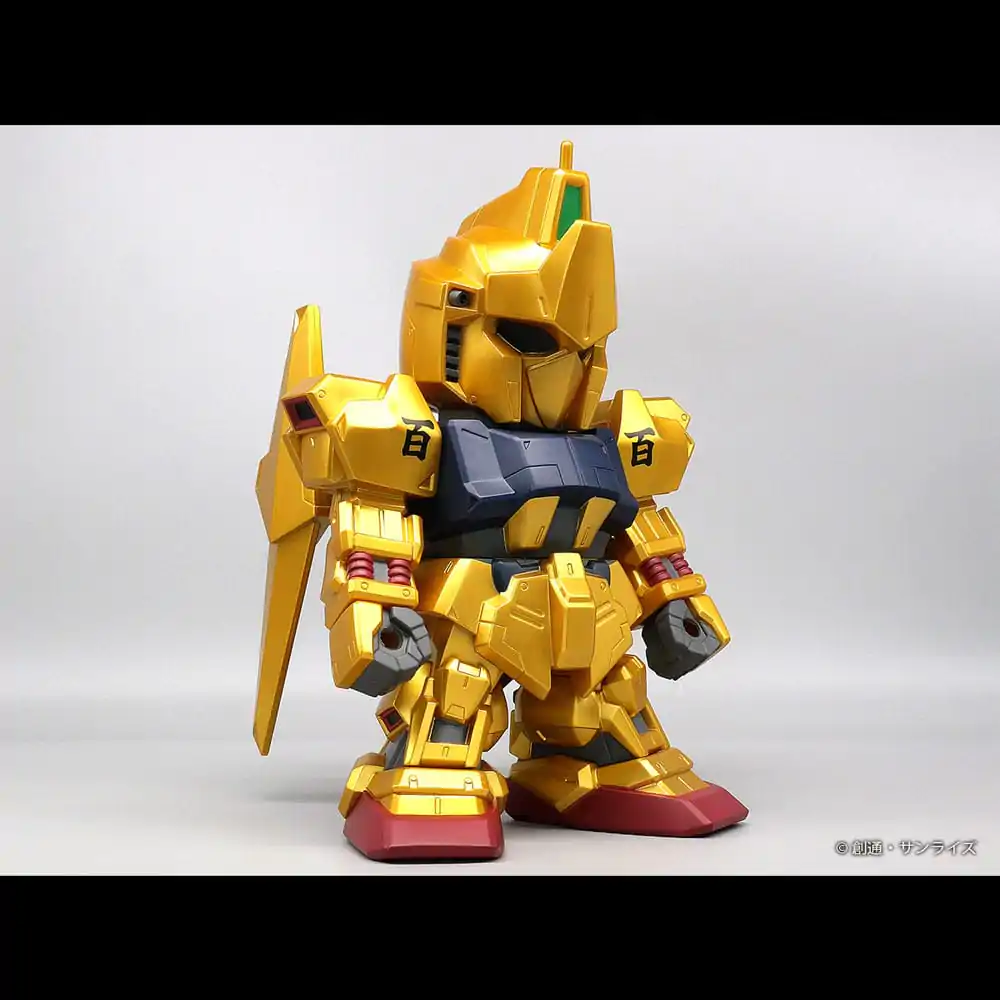Mobile Suit Gundam Jumbo Sofbi Vinyl figura Hyakushiki Gold Ver. 30 cm fotografija proizvoda