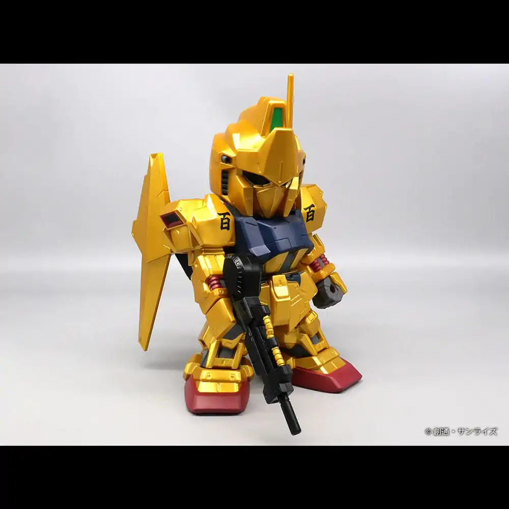 Mobile Suit Gundam Jumbo Sofbi Vinyl figura Hyakushiki Gold Ver. 30 cm fotografija proizvoda