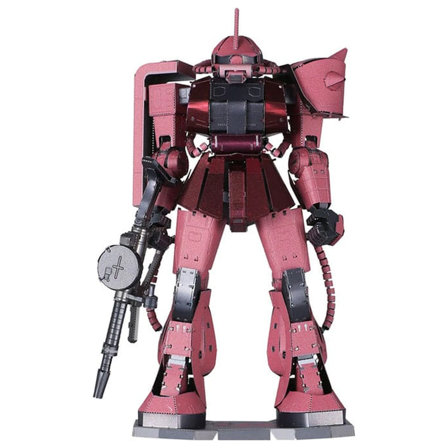 Mobile Suit Gundam Metallic Nano Puzzle Model Komplet Char´s Zaku 13 cm fotografija proizvoda