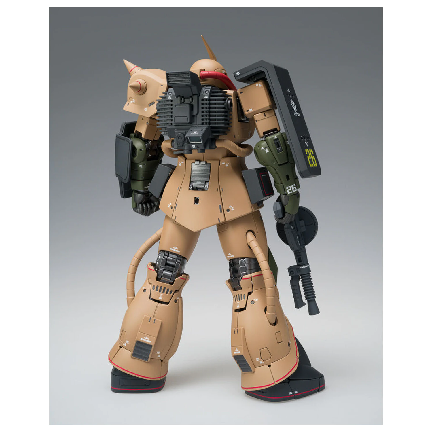 Mobile Suit Gundam MSV Gundam Fix Figuration Metal Composite MS 06D Zaku Desert Type figura 18 cm fotografija proizvoda