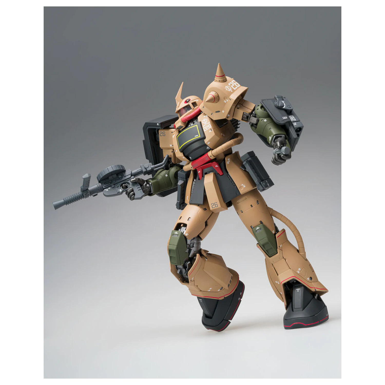 Mobile Suit Gundam MSV Gundam Fix Figuration Metal Composite MS 06D Zaku Desert Type figura 18 cm fotografija proizvoda