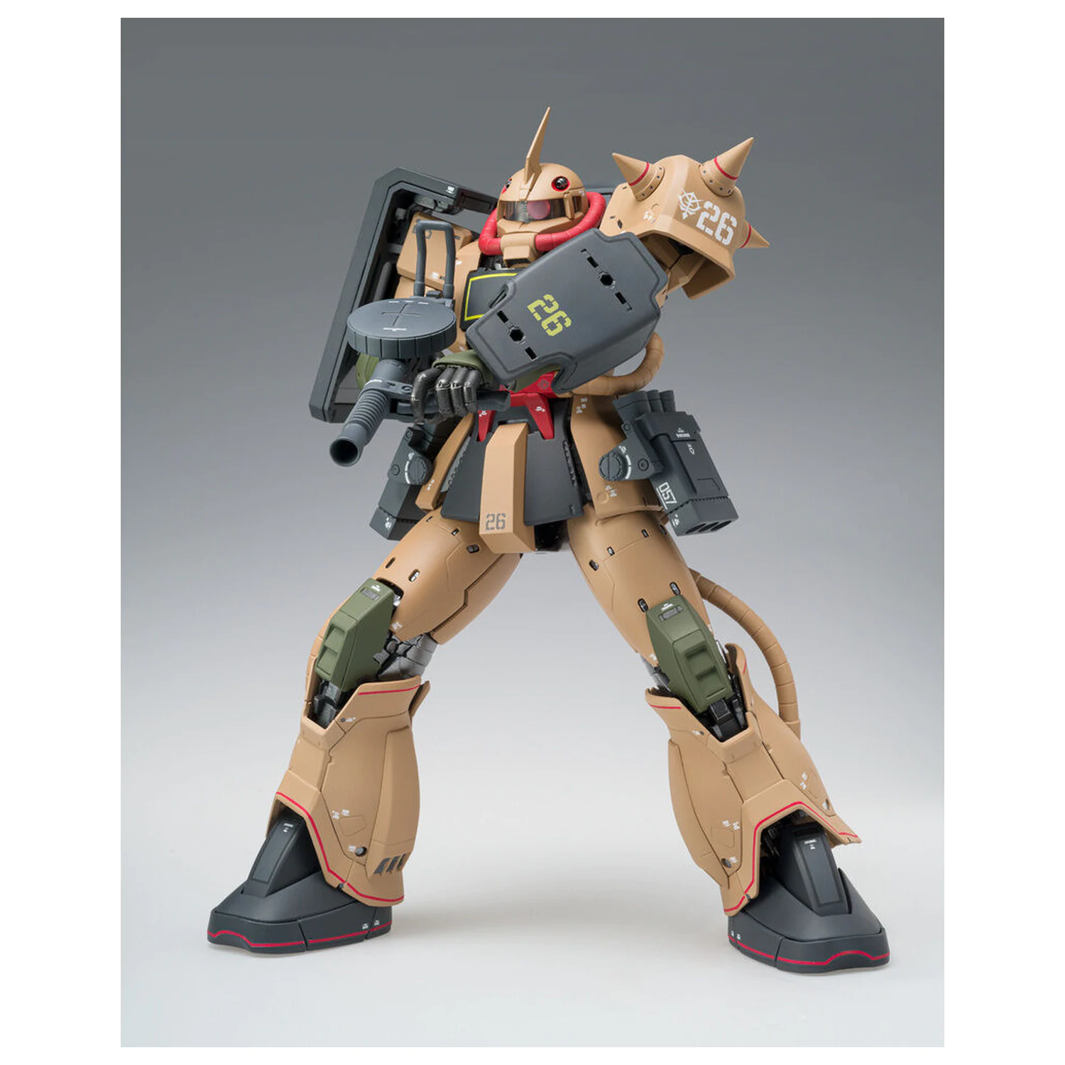 Mobile Suit Gundam MSV Gundam Fix Figuration Metal Composite MS 06D Zaku Desert Type figura 18 cm fotografija proizvoda