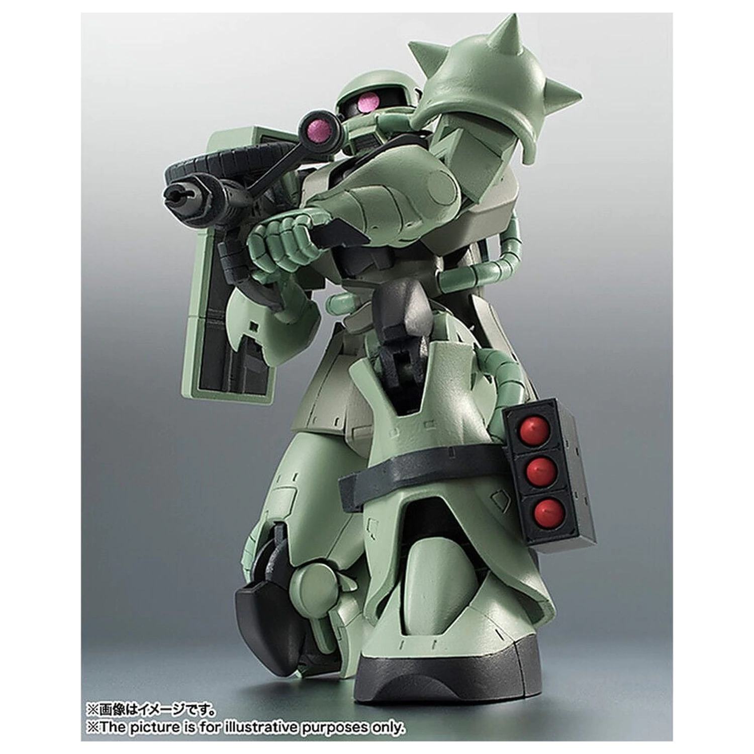 Mobile Suit Gundam Robot Spirits MS 06 Zaku ver ANIME Reissue figura od 12,5 cm fotografija proizvoda