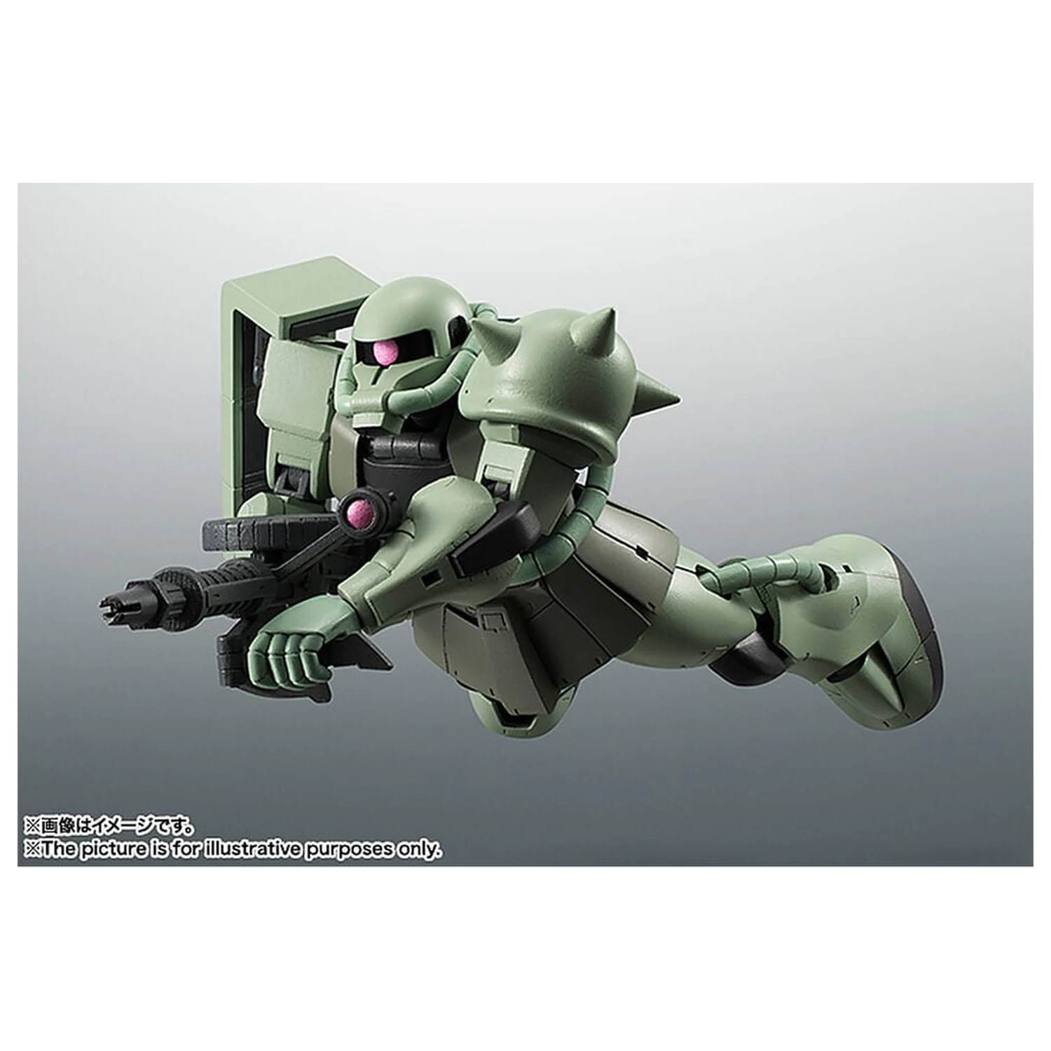 Mobile Suit Gundam Robot Spirits MS 06 Zaku ver ANIME Reissue figura od 12,5 cm fotografija proizvoda