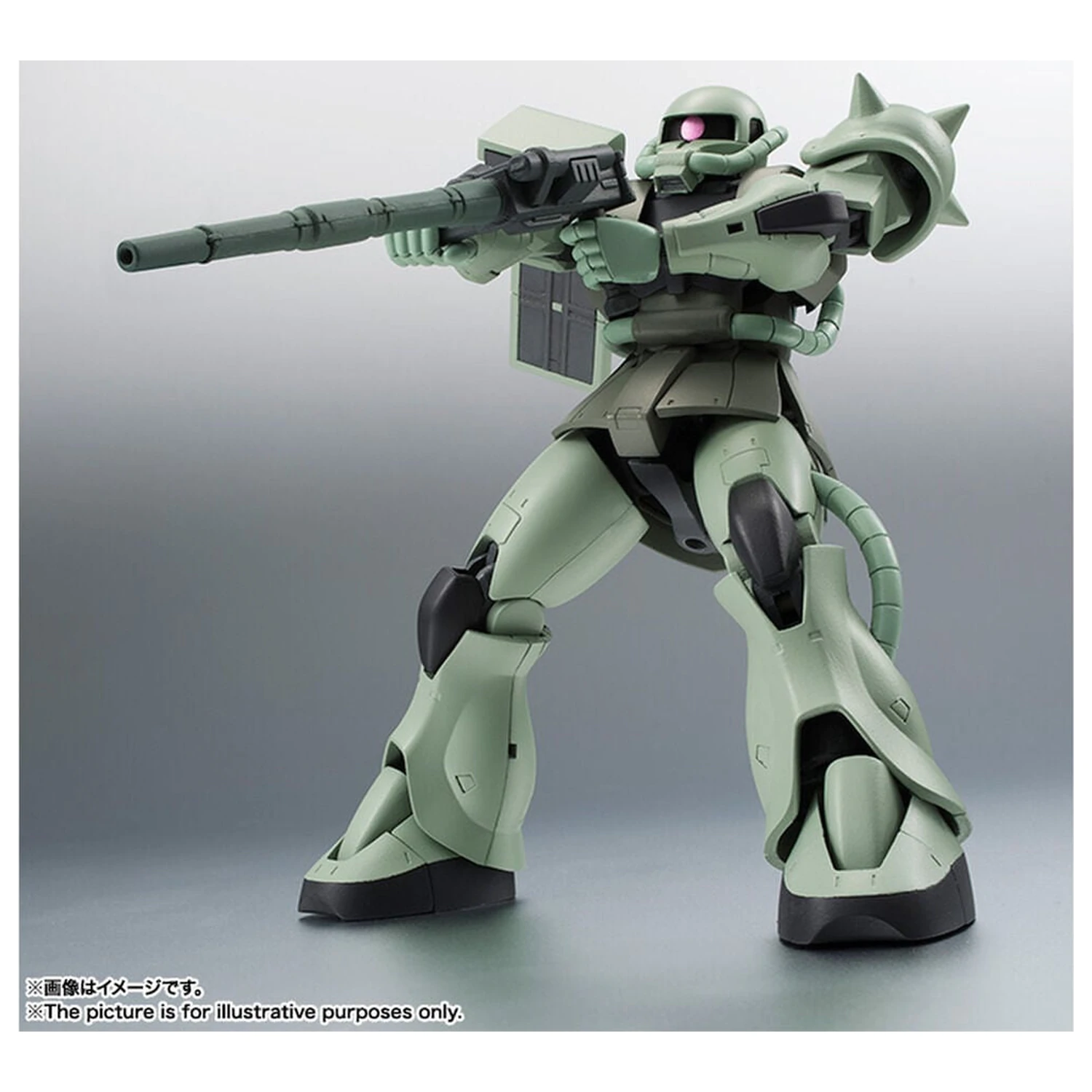 Mobile Suit Gundam Robot Spirits MS 06 Zaku ver ANIME Reissue figura od 12,5 cm fotografija proizvoda