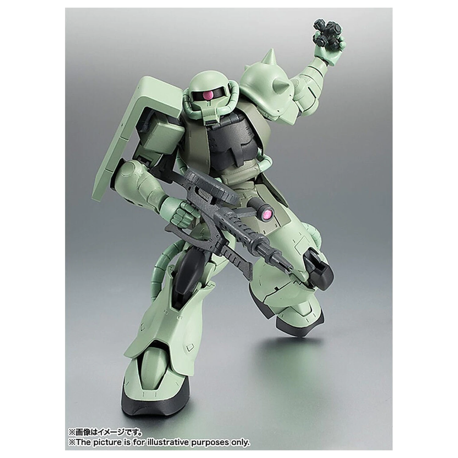 Mobile Suit Gundam Robot Spirits MS 06 Zaku ver ANIME Reissue figura od 12,5 cm fotografija proizvoda