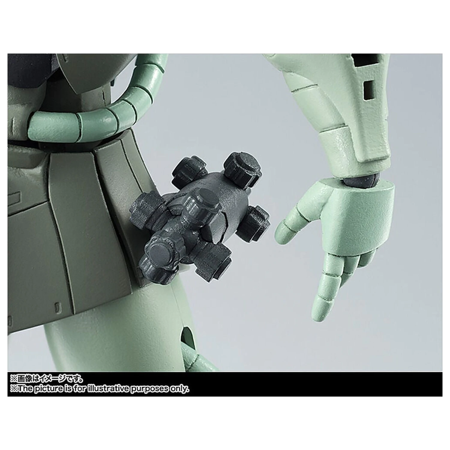 Mobile Suit Gundam Robot Spirits MS 06 Zaku ver ANIME Reissue figura od 12,5 cm fotografija proizvoda