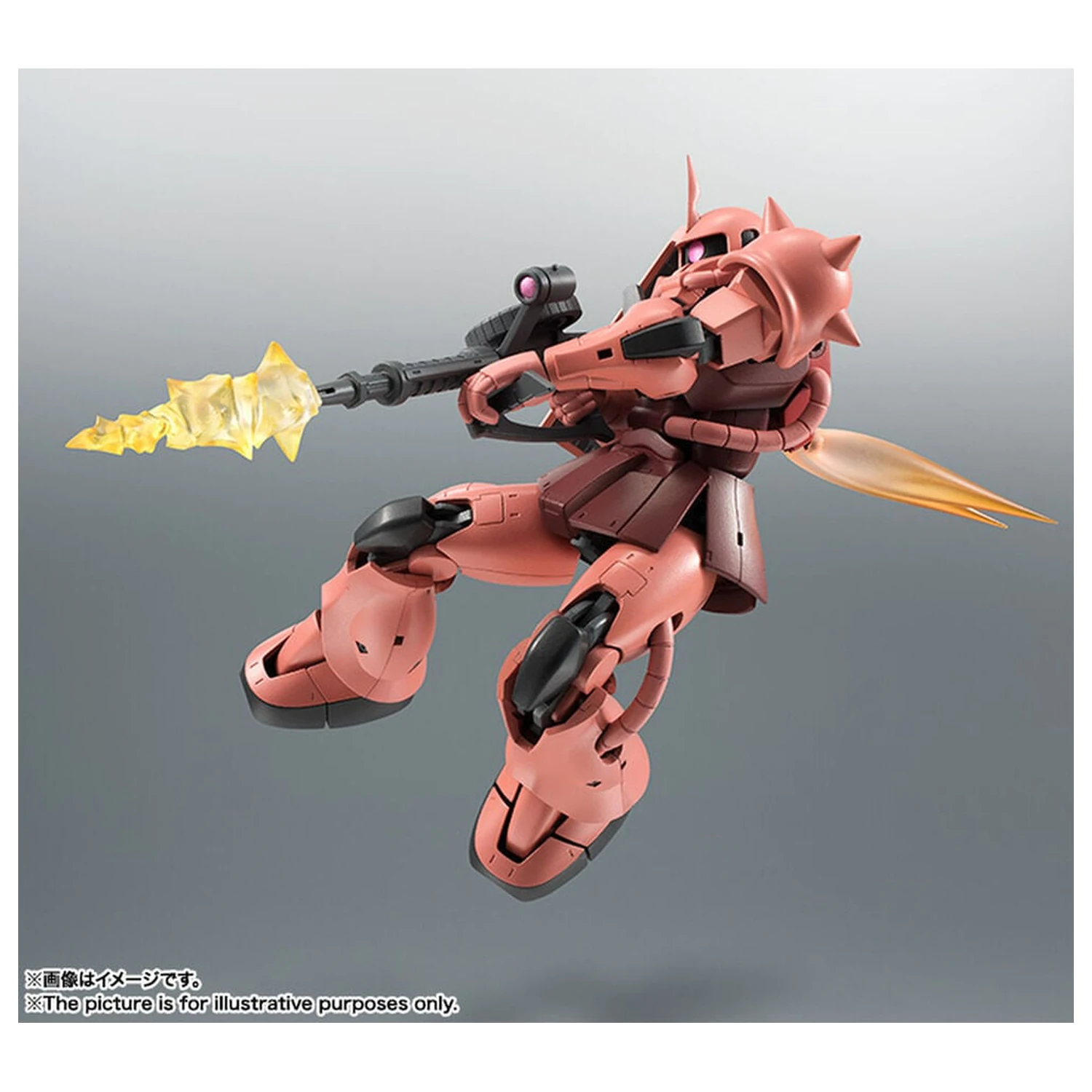 Mobile Suit Gundam Robot Spirits MS 06S Chars Zaku ver ANIME Reissue figura 12,5 cm fotografija proizvoda