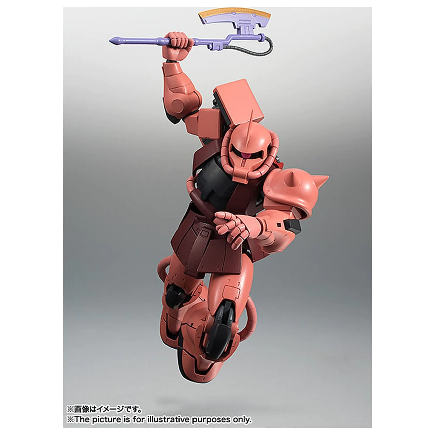 Mobile Suit Gundam Robot Spirits MS 06S Chars Zaku ver ANIME Reissue figura 12,5 cm fotografija proizvoda