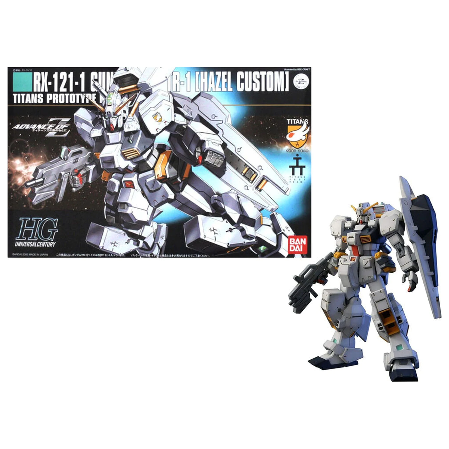Mobile Suit Gundam RX121-1 Gundam 1/144 TR-1 Hazel Kai model kit figura fotografija proizvoda