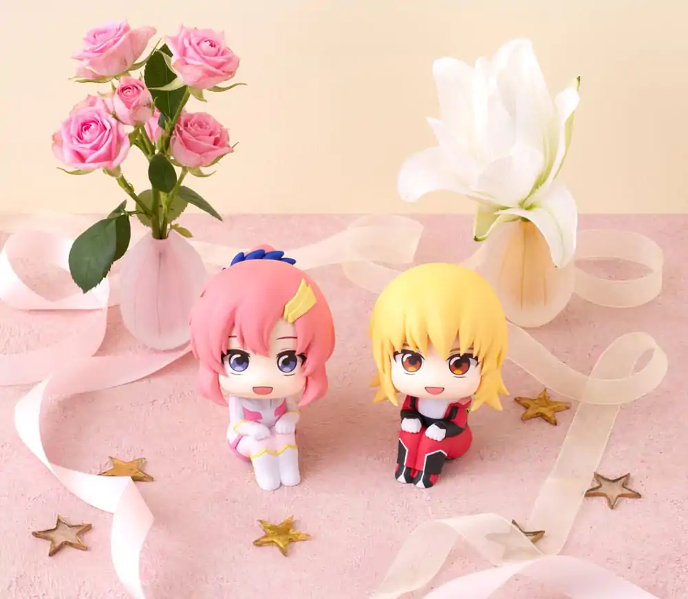 Mobile Suit Gundam Seed Freedom Look Up PVC Statua Lacus Clyne & Cagalli Yula Athha (s poklonom) 11 cm fotografija proizvoda