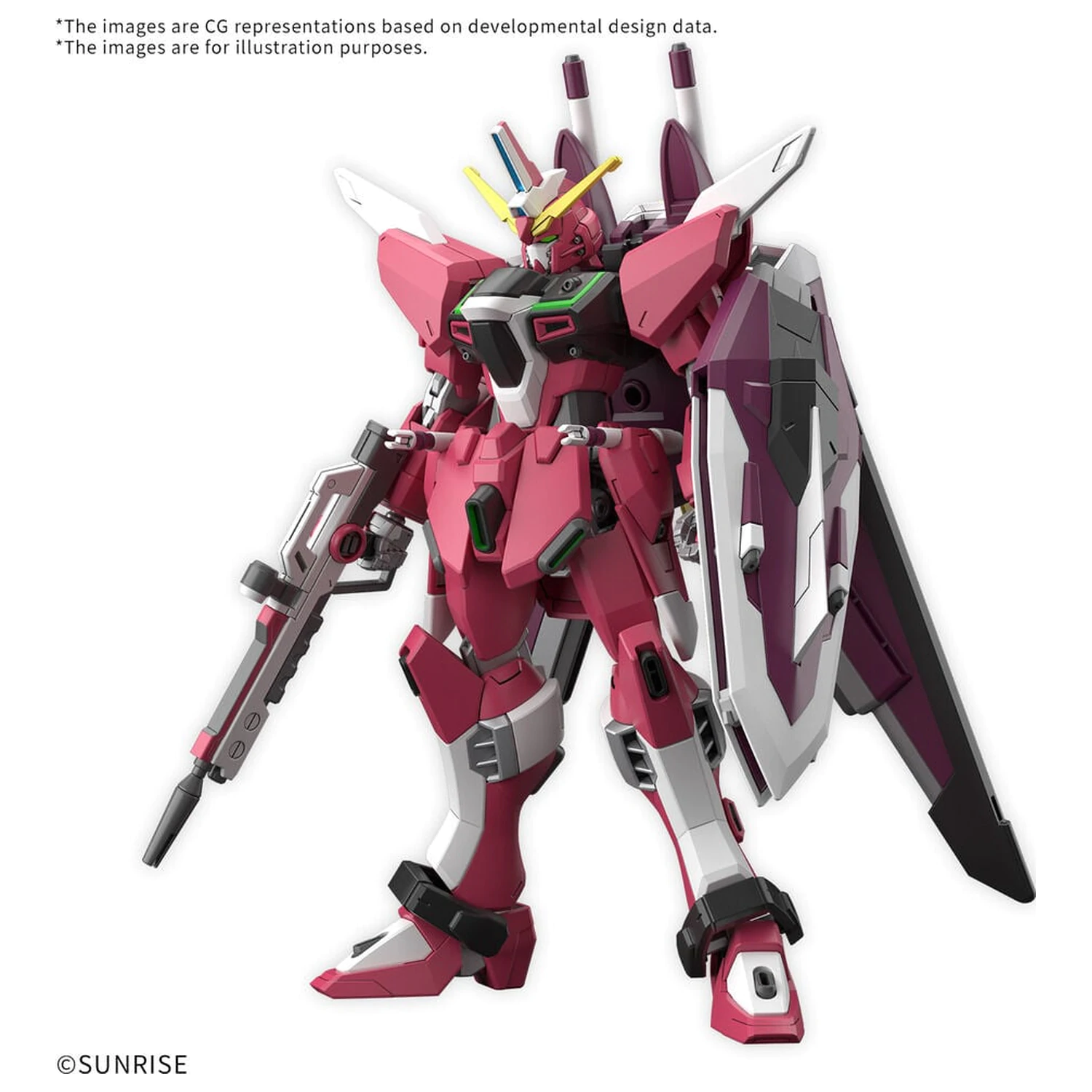 Mobile Suit Gundam Seed Freedom Zero Infinite Justice Gundam Booster Unit HG Maketa u Mjerilu 1/144 Figura fotografija proizvoda