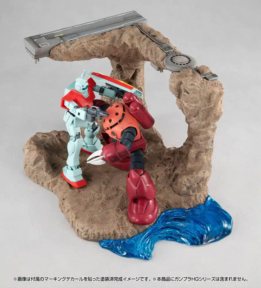 Mobile Suit Gundam SEED RM Series Realistic Model Series Diorama 1/144 G Structure (GS01) Tragedy in Jaburo Material Color Edition 16 cm fotografija proizvoda