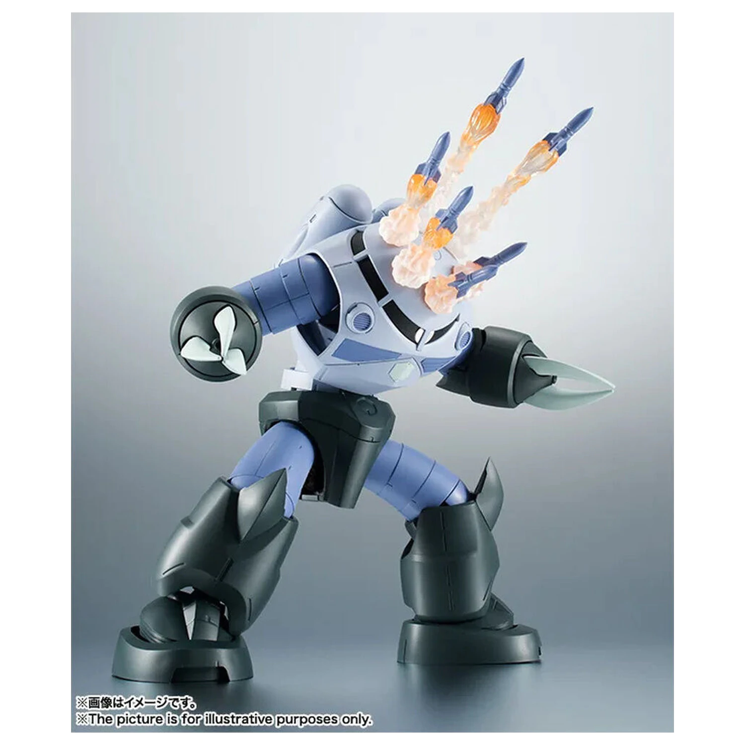 Mobile Suit Gundam The Robot Spirits Side MS MSM-07 Z'Gok ver. A.N.I.M.E. figura 13 cm fotografija proizvoda