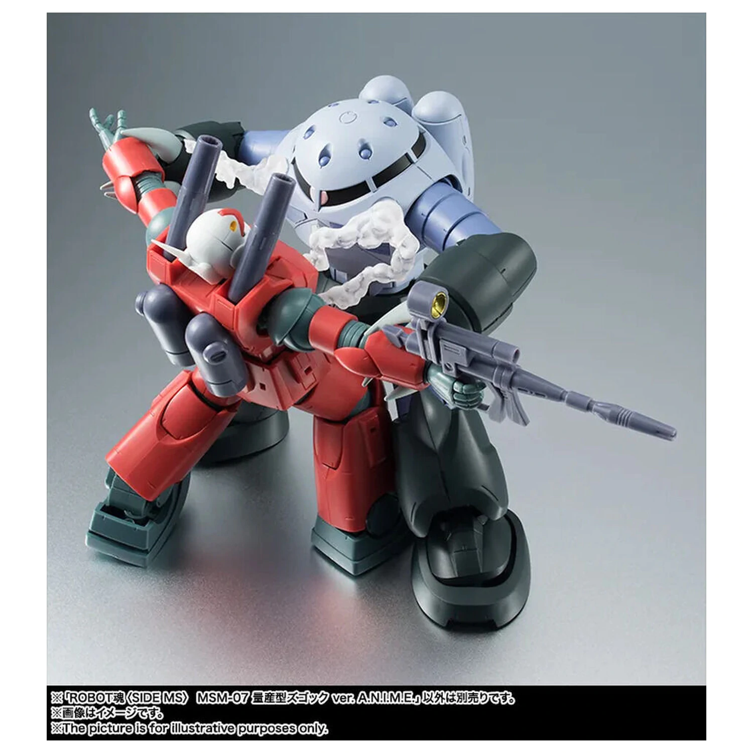 Mobile Suit Gundam The Robot Spirits Side MS MSM-07 Z'Gok ver. A.N.I.M.E. figura 13 cm fotografija proizvoda