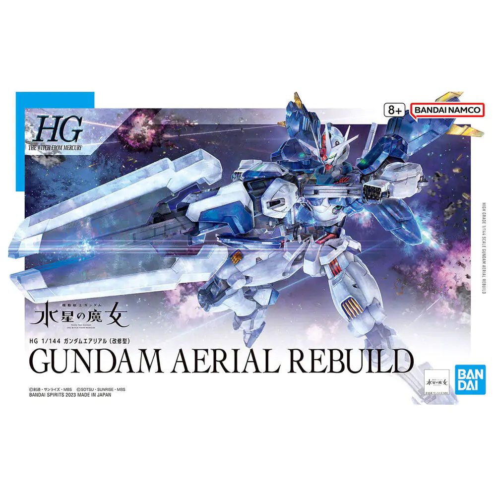 Mobile Suit Gundam: The Witch from Mercury Aerial Rebuild figura fotografija proizvoda