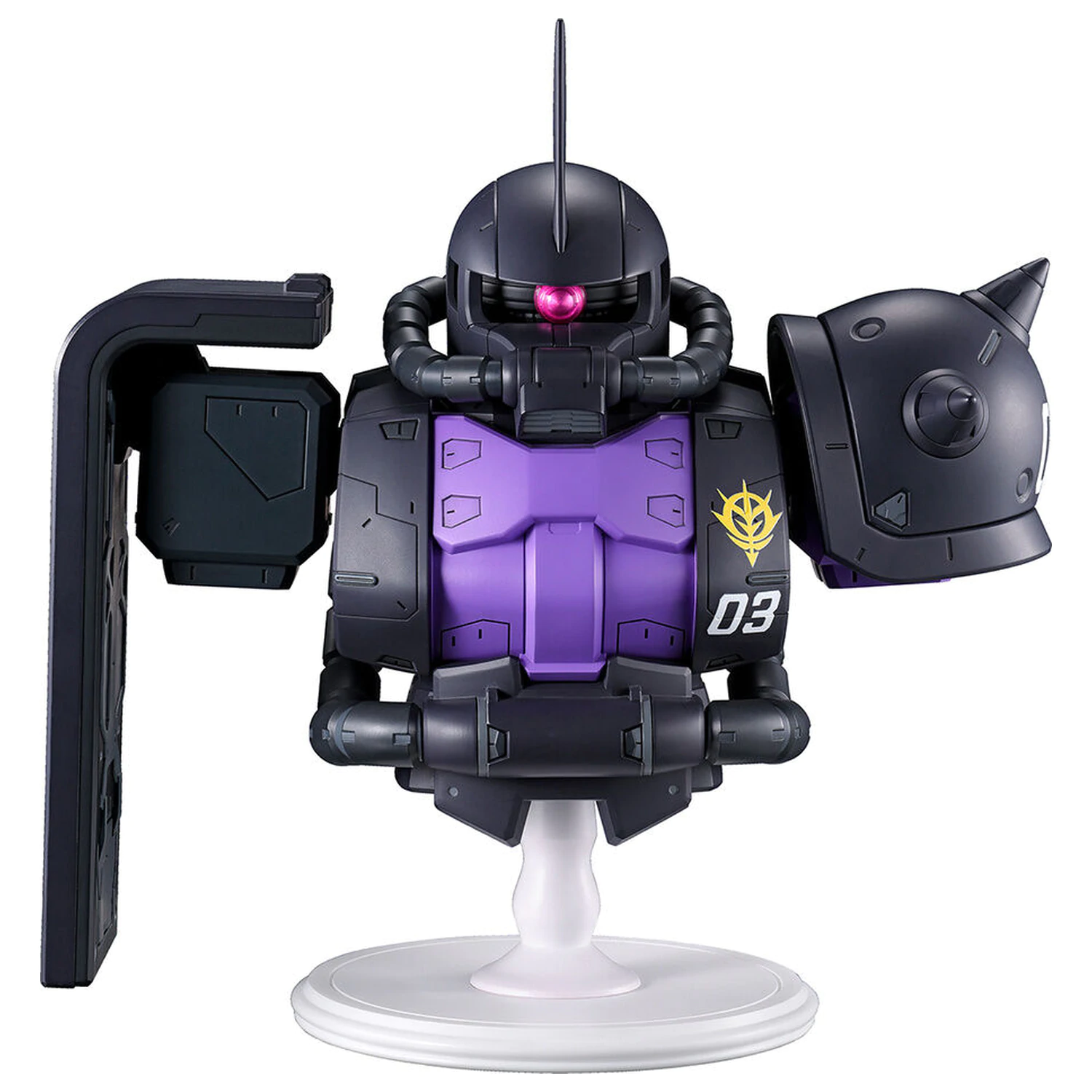 Mobile Suit Gundam Universal Century Saga Interlude Zaku II Black Tri-Stars Ichibansho figura 16cm fotografija proizvoda