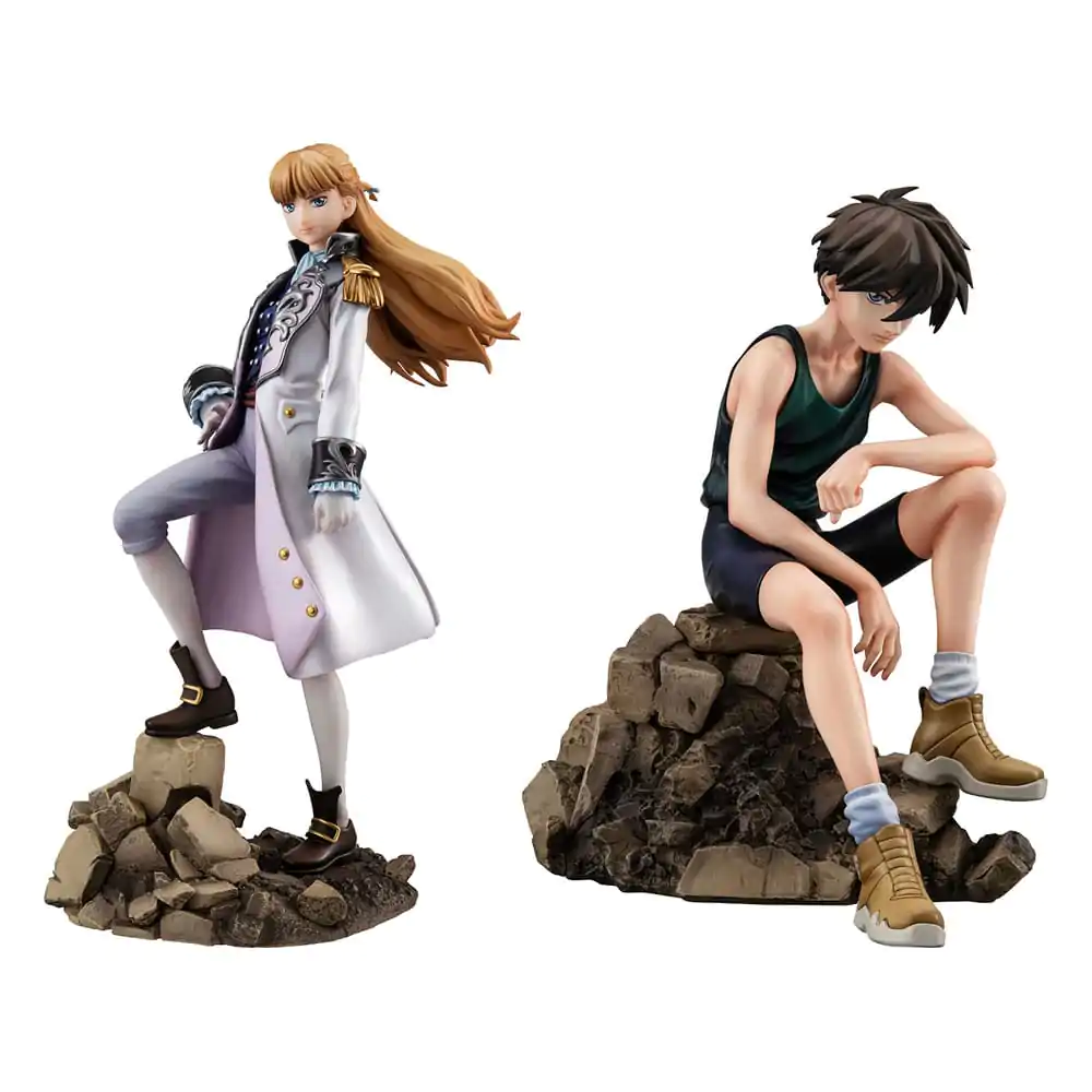 Mobile Suit Gundam Wing Alpha x Omega PVC Figurica 1/8 Heero Yuy & Relena Peacecraft Set 30th Anniversary Repaint Ver. 14 cm fotografija proizvoda