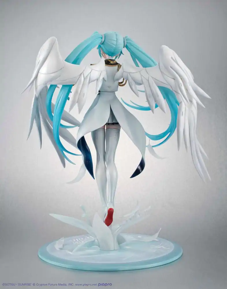 Mobile Suit Gundam x Hatsune Miku Lucrea PVC Statua Hatsune Miku x Wing Gundam Zero EW 45. godišnjica 27 cm fotografija proizvoda