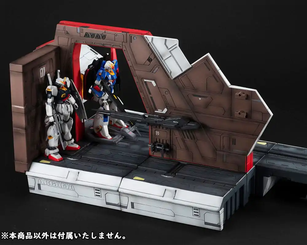 Mobile Suit Z Gundam HG Series Realistic Model Series Diorama 1/144 Nahel Argama katapult paluba 40th Anniversary Edition 100 cm fotografija proizvoda