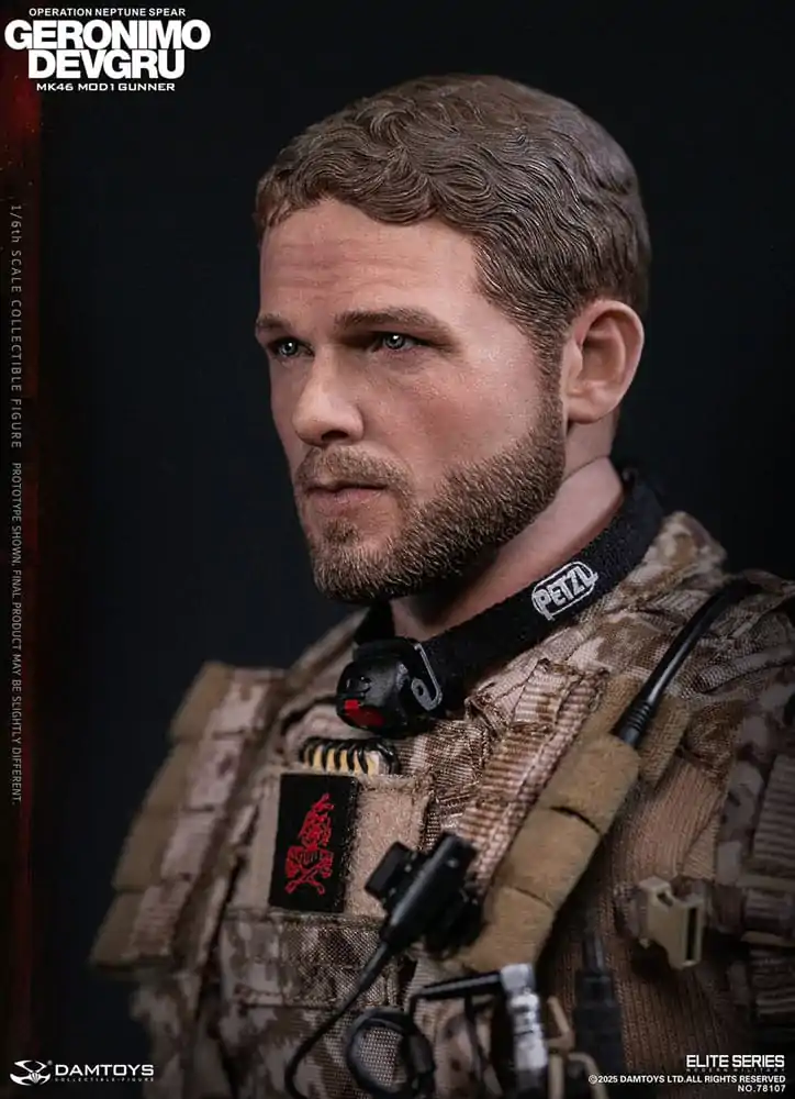 Moderna vojna akcijska figura 1/6 Geronimo Devgru - MK46 MOD1 Gunner (Operacija Neptune Spear) 30 cm fotografija proizvoda