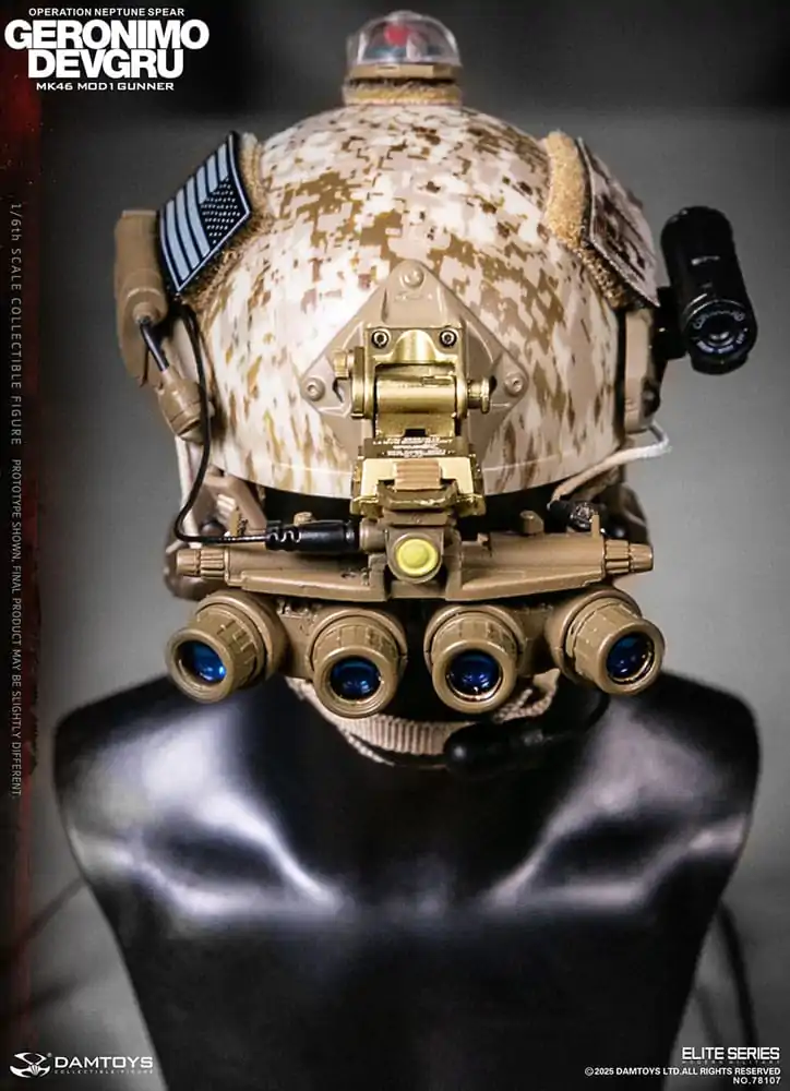 Moderna vojna akcijska figura 1/6 Geronimo Devgru - MK46 MOD1 Gunner (Operacija Neptune Spear) 30 cm fotografija proizvoda