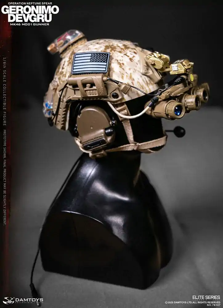 Moderna vojna akcijska figura 1/6 Geronimo Devgru - MK46 MOD1 Gunner (Operacija Neptune Spear) 30 cm fotografija proizvoda