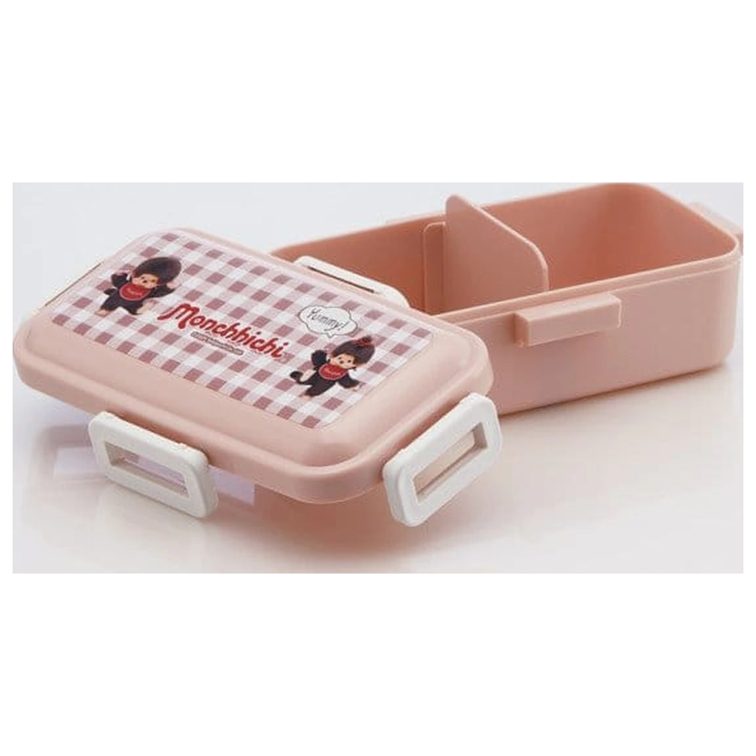 Monchhichi Bento Box posuda za užinu s 4 kopče 530 ml fotografija proizvoda