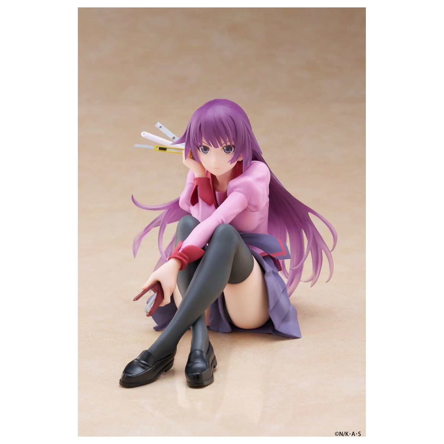 Monogatari PVC Kip Radna površina Slatka figura Hitagi Senjougahara 13 cm fotografija proizvoda