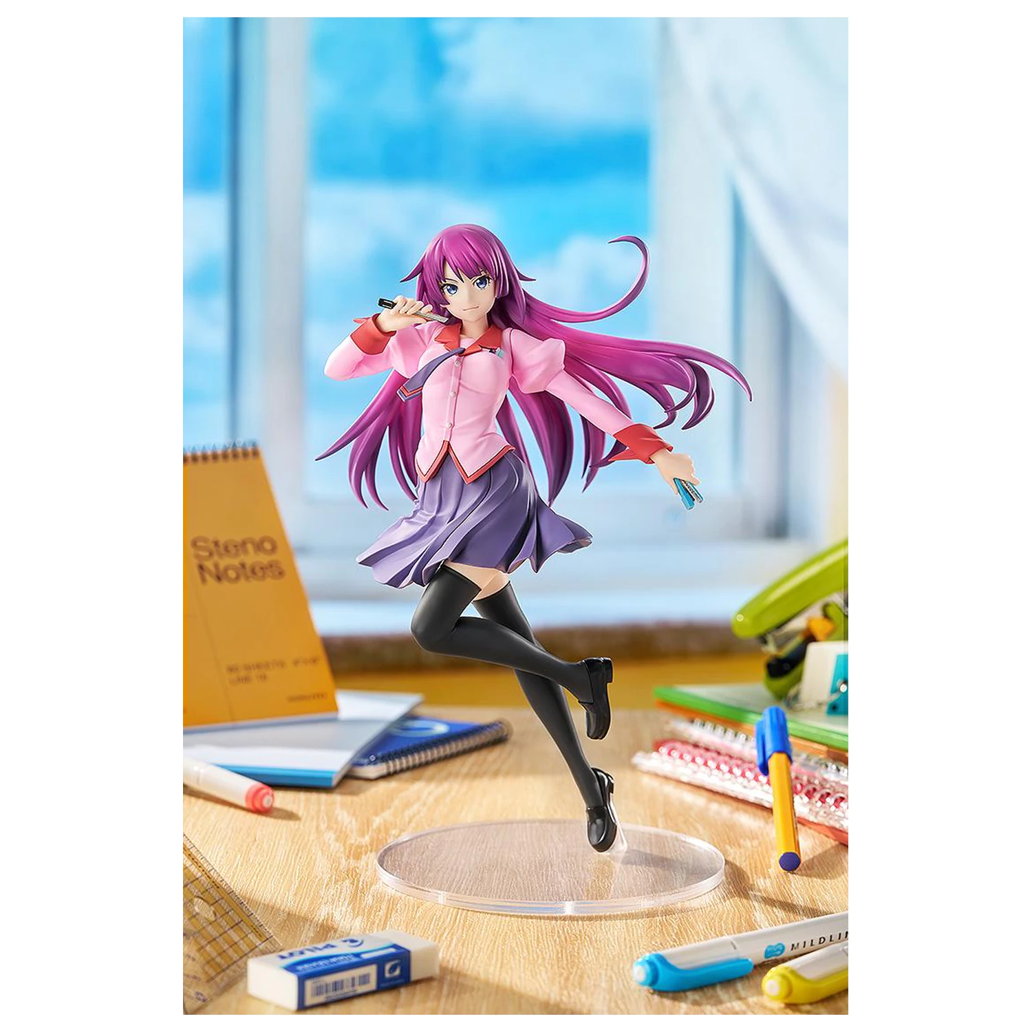 MONOGATARI Hitagi Senjyogahara Pop Up Parade L figura 23 cm fotografija proizvoda