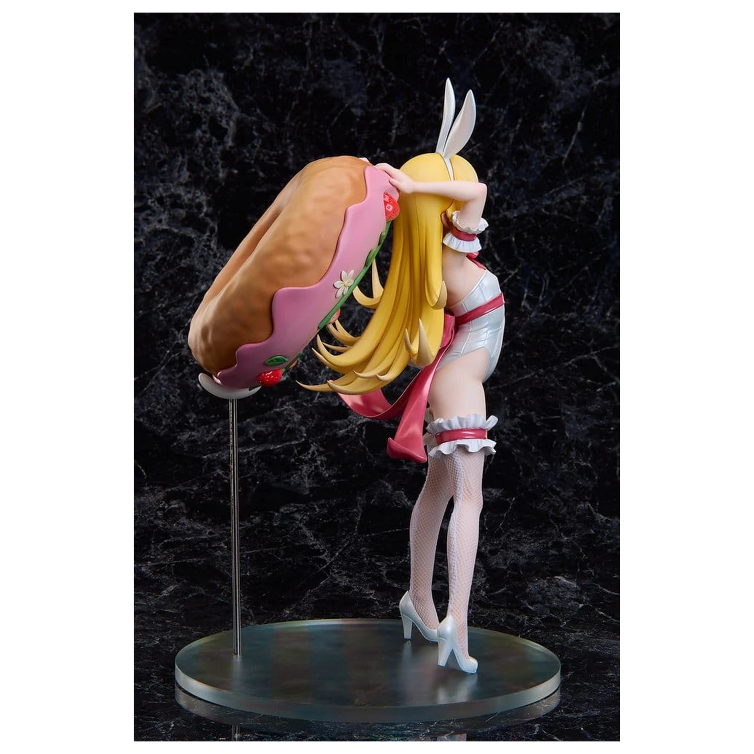 Monogatari Series PVC kip 1/4 Shinobu Oshino White Bunny Ver. 35 cm fotografija proizvoda