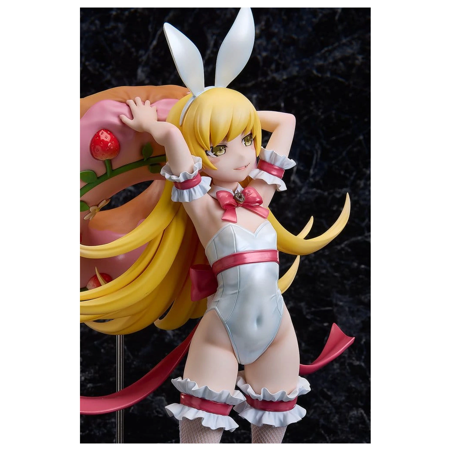 Monogatari Series PVC kip 1/4 Shinobu Oshino White Bunny Ver. 35 cm fotografija proizvoda