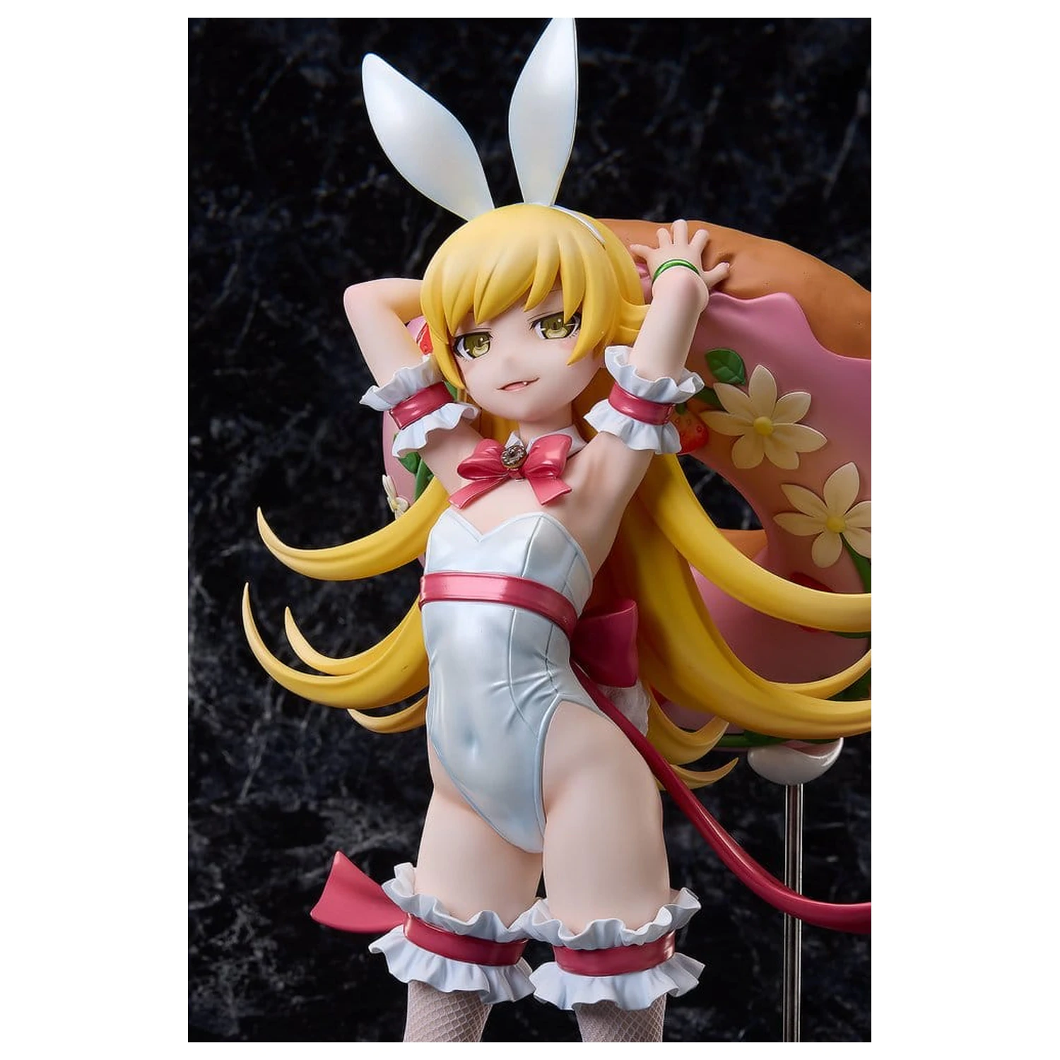 Monogatari Series PVC kip 1/4 Shinobu Oshino White Bunny Ver. 35 cm fotografija proizvoda