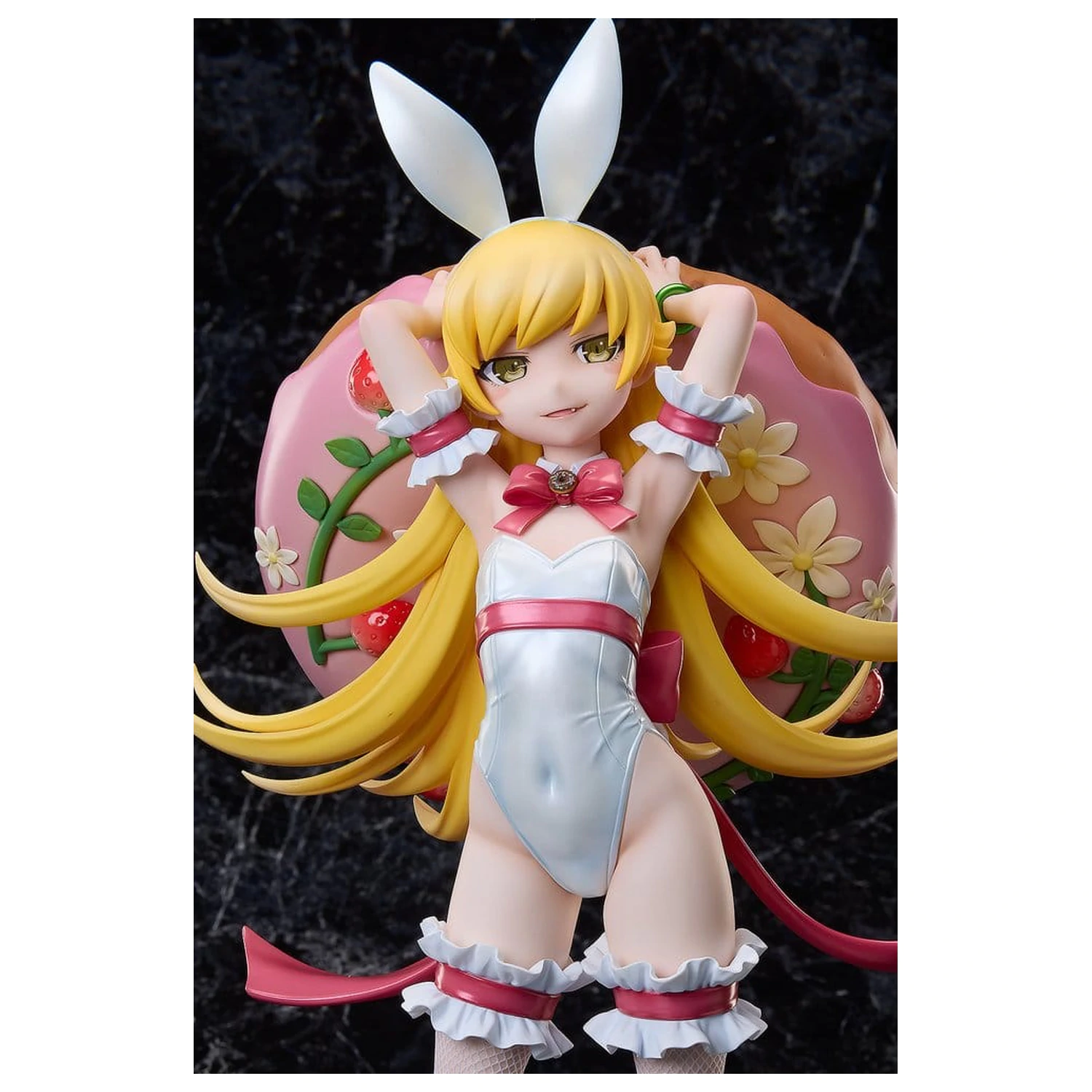 Monogatari Series PVC kip 1/4 Shinobu Oshino White Bunny Ver. 35 cm fotografija proizvoda