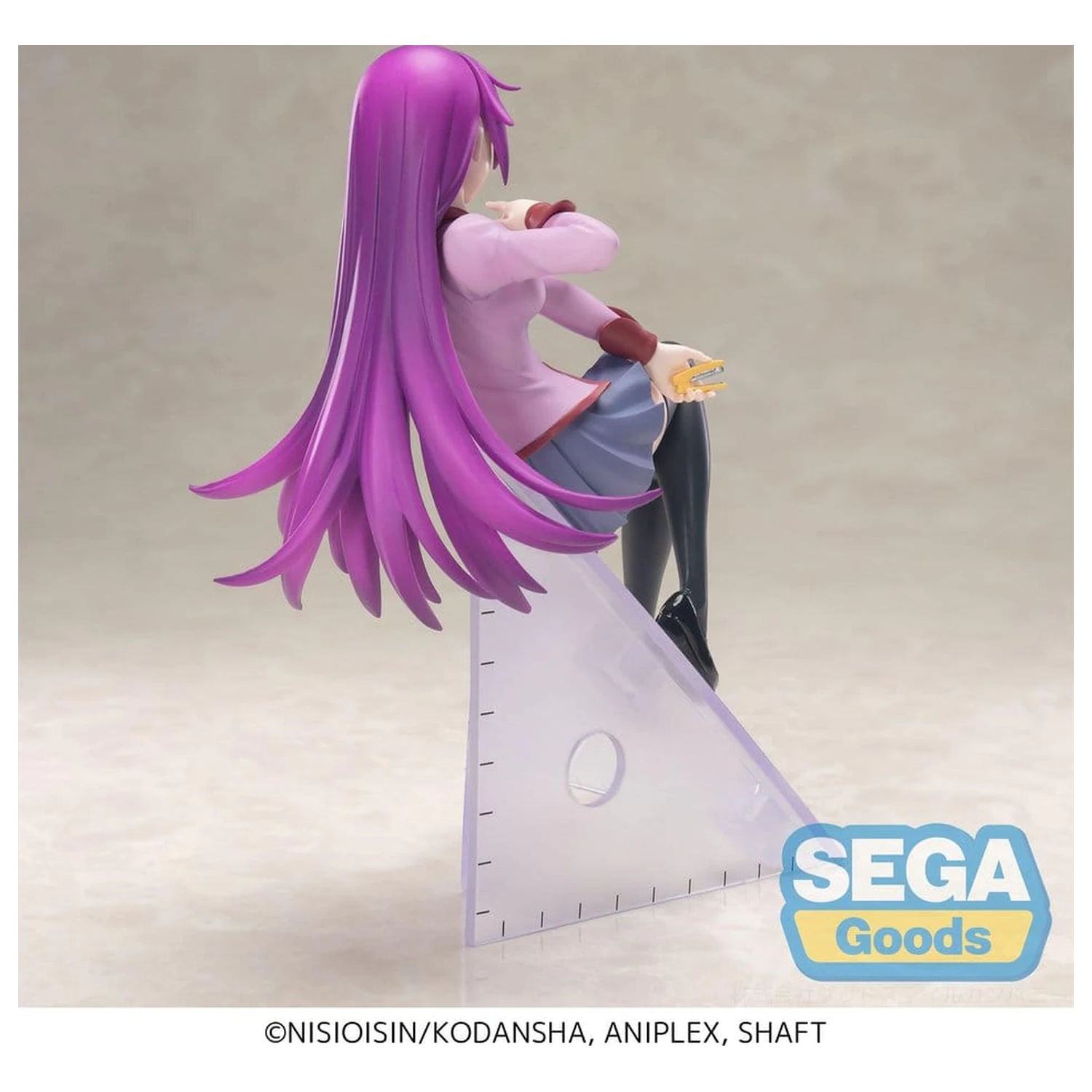 Monogatari Series Luminasta PVC Figura Hitagi Senjyogahara 19 cm fotografija proizvoda