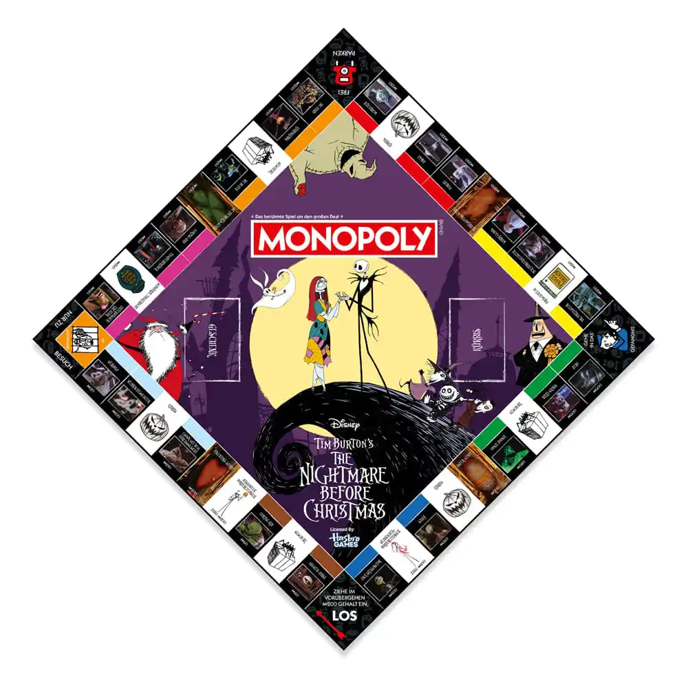 Monopoly Društvena Igra Nightmare Before Christmas *German Version* fotografija proizvoda