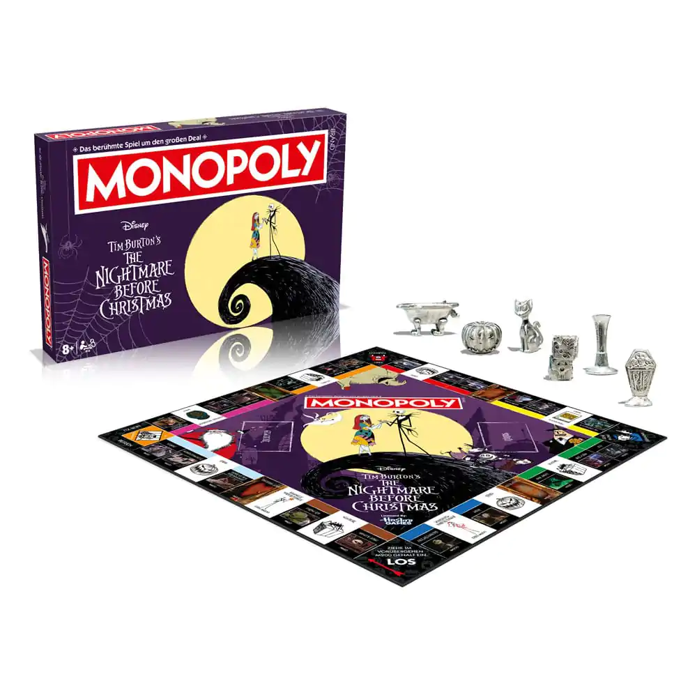 Monopoly Društvena Igra Nightmare Before Christmas *German Version* fotografija proizvoda
