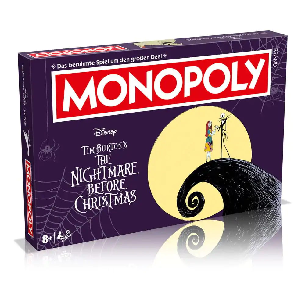 Monopoly Društvena Igra Nightmare Before Christmas *German Version* fotografija proizvoda