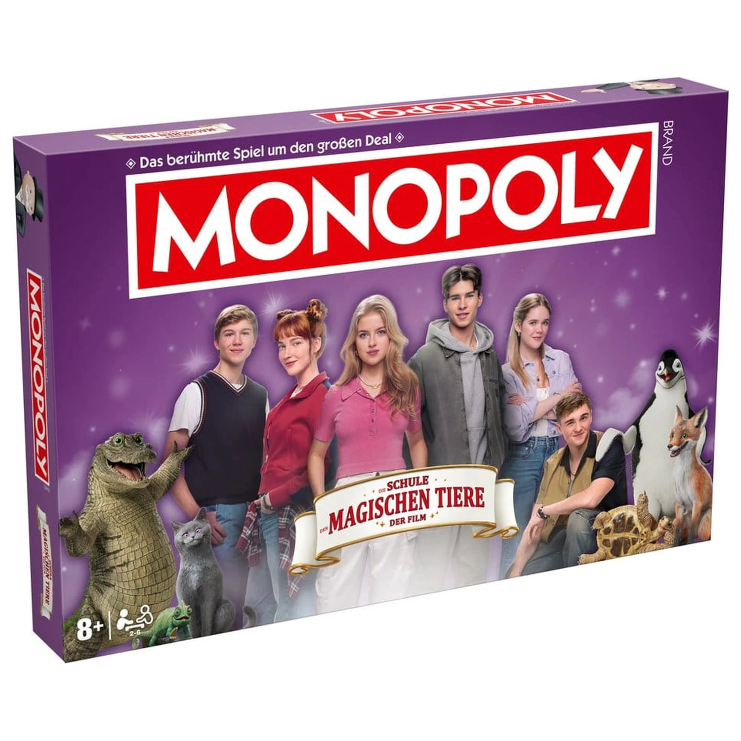 Monopoly društvena igra School of Magical Animals *njemačka verzija* fotografija proizvoda