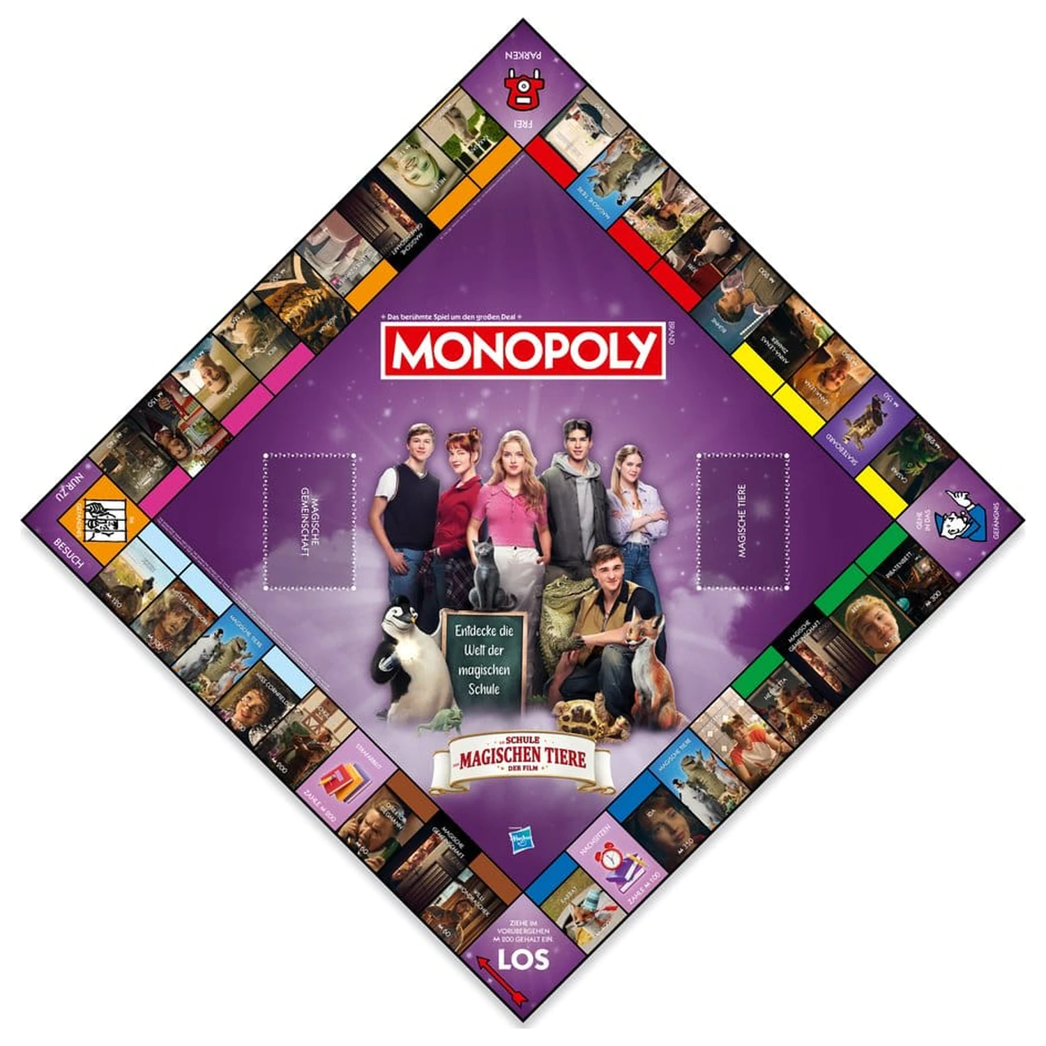 Monopoly društvena igra School of Magical Animals *njemačka verzija* fotografija proizvoda