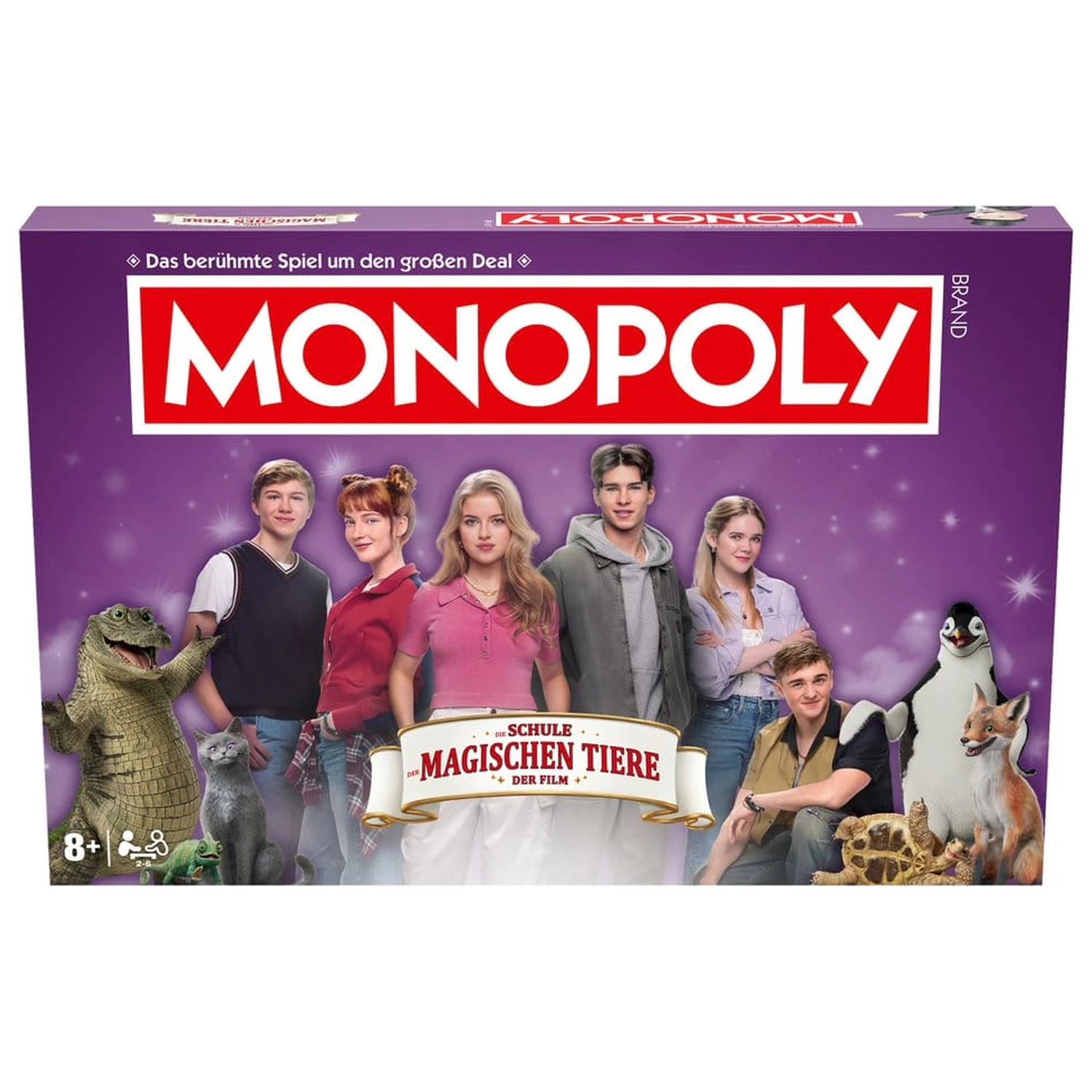 Monopoly društvena igra School of Magical Animals *njemačka verzija* fotografija proizvoda