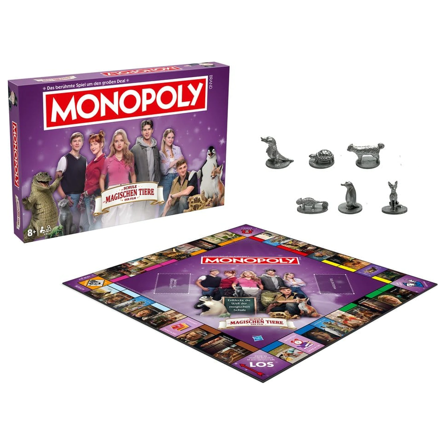 Monopoly društvena igra School of Magical Animals *njemačka verzija* fotografija proizvoda